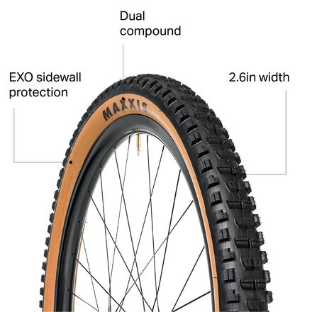 Maxxis minion tan wall 27.5 clearance