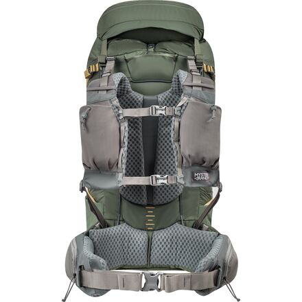 forest green jansport backpack JanSport Vintage Backpack Forest Green Multi Pocket School Travel Daypack  Bag