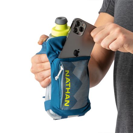 QuickSqueeze Insulated 18oz Handheld Water Bottle - Estate Blue