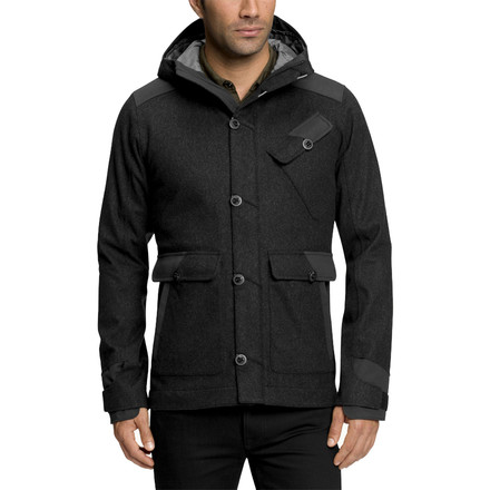NAU Wool Patrol Hooded Jacket - Men's - Clothing