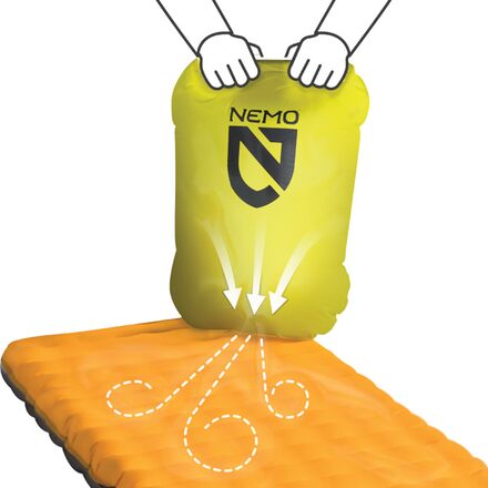 NEMO Equipment Inc. Vortex Pump Sack - Hike & Camp NEMO Equipment Inc. Vortex Pump Sack - Hike & Camp