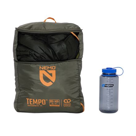 NEMO Equipment Inc. Tempo 35 Sleeping Bag: 35F Synthetic - Hike & Camp