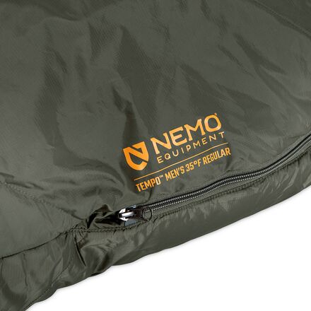 NEMO Equipment Inc. Tempo 35 Sleeping Bag: 35F Synthetic - Hike & Camp