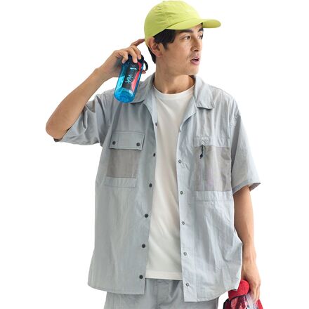 Nanga Nylon Tusser Open Collar Shirt - Men's - Clothing