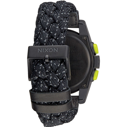 NIXON THE GENIE ジーニー カーキ×ブラック デジタルウォッチ Nixon Genie White Silicone Strap Digital A326100 Unisex Mens