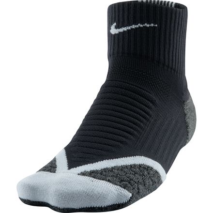 Elite Running Cushion Quarter Socks Clothing