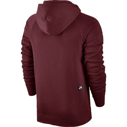 maroon nike sb hoodie
