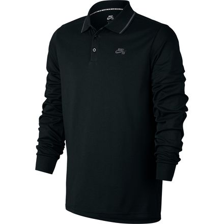Dry Polo Shirt - Long-Sleeve - Men's Clothing