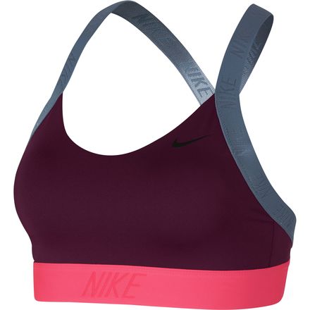 Nike Pro Indy Logo Back Sport Bra Women s Clothing