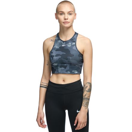 Nike Everything Camo Sports Bra Women s Clothing