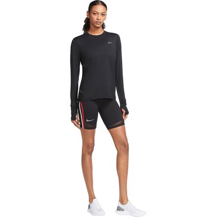 nike women's element crew top