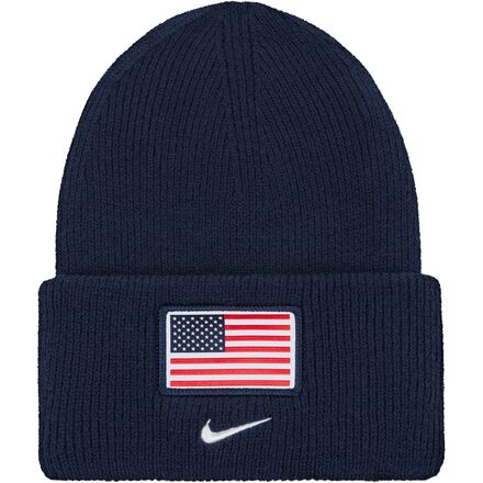 NIKE USA PEAK BEANIE PRT OLYB ピークビーニー Nike USA Peak Solid Beanie - Adult | Pure Hockey Equipment