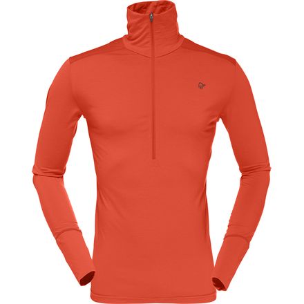 Norrona Wool Zip-Neck Top - Men's - Clothing