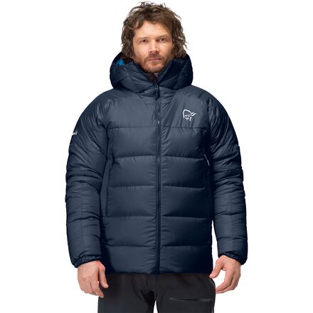 Norrona Men's Trollveggen Down850 Jacket - Large - Indigo Night