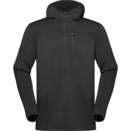 Norrona Svalbard Wool Hooded Jacket - Men's - Clothing