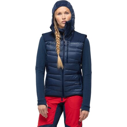 Norrona Falketind 750 Down Vest - Women's - Clothing Norrona Falketind 750 Down Vest - Women's - Clothing