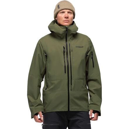 Norrona Chaqueta Hombre - lofoten Gore-Tex Pro Plus - Olive Night