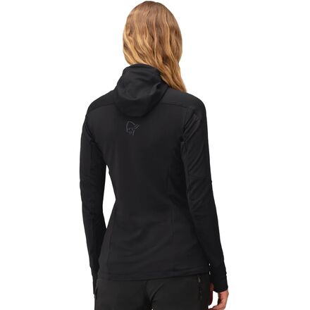 Norrona Falketind Power Grid Hooded Jacket - Women's - Clothing Norrona Falketind Power Grid Hooded Jacket - Women's - Clothing