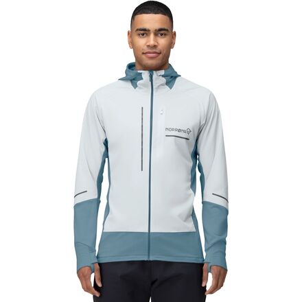 Norrona Senja Alpha90 Zip Hooded Jacket - Men's - Clothing