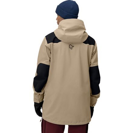 NORRONA tamok ジャケット ベージュ・ネイビー Norrona Tamok Gore-Tex Performance Shell Jacket - Men's - Clothing