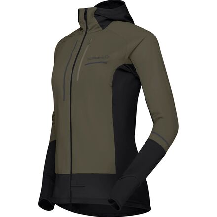 Norrona Senja Alpha90 Zip Hooded Jacket - Women's - Clothing
