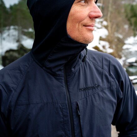 Norrona More Octa Zip Hooded Jacket - Men's - Clothing