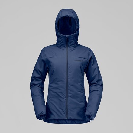 ノローナ norronaレディース　ネイビー Norrona Femund Thermo60 Zip Hooded Jacket - Women's - Clothing