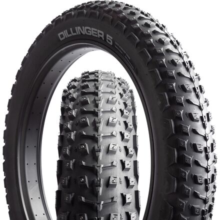 45NRTH Dillinger 5 Studded Fatbike Tubeless Tire - 26in - Bike