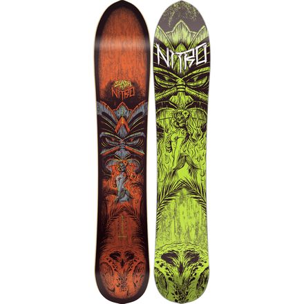 NITRO SNOWBOARD ÜBERSPOON156 The 2025 Nitro Slash Split Snowboard - The 3D Splitsurfing