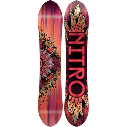 Nitro スノーボード sweetleaf 149 Nitro Sweet Leaf Snowboard - Women's - Snowboard