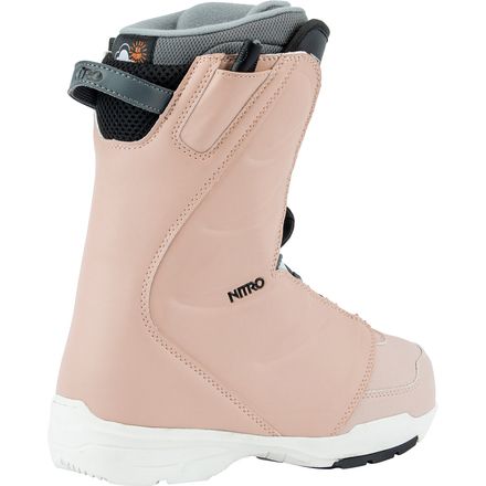 nitro flora tls snowboard boots Women's snap it into place and youre done NITRO FLORA TLS - The