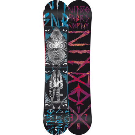 Nitro Haze Snowboard - Wide - Snowboard