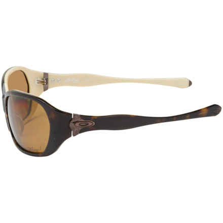 Oakley Betray‎ Oversized Brown Sunglasses Oakley Betray 05-897 Brown Oval Oversized Wrap Sunglasses 64  main image 3