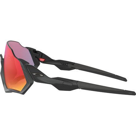oakley flight jacket clear lens