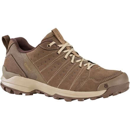 Oboz‎ Sypes Low B-DRY Waterproof Hiking Shoes Mens 12 Peat Brown Nubuck Leather Amazon.com | Oboz Men main image 2