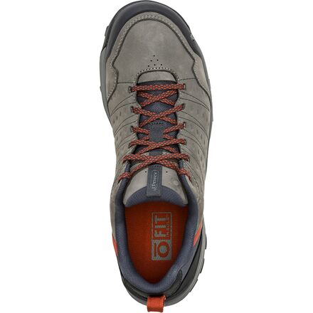 OBOZ Sypes low Men\'s Taupe Leather Hiking Boots with Red Accent Laces 11.5 NIB Trail Chic: Oboz Sypes Collection Eyes Style, Sustainability  main image 4