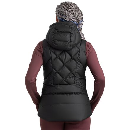 Outdoor Research Coldfront Hooded Down Vest Women s Clothing