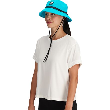Outdoor Research Women’s Zendo Bucket Hat Sz S/M Outdoor Research Zendo Bucket Pro Hat Adult S/M Blue Green  main image 3