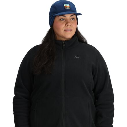 帽子 comfortable reason fleece year flap Orbit Fleece Hat – Obermeyer