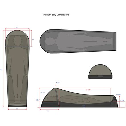 OUTDOOR RESEARCH HELIUM BIVY グレー Gear Review: Outdoor Research Helium Bivy – Kitchi-Gami