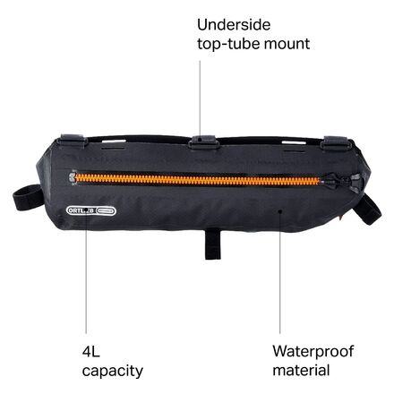 Ortlieb Topetube Frame Pack - Bike