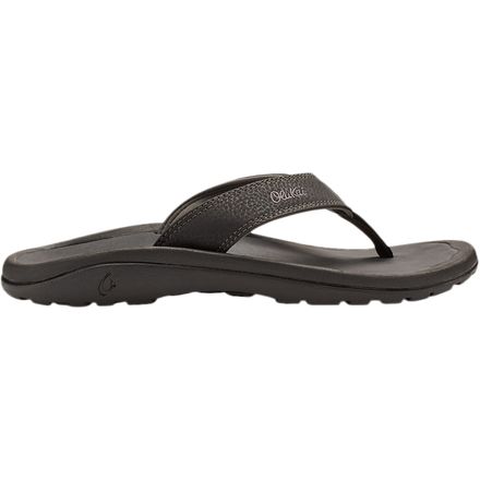 Olukai - Men's Ohana Black / Dark Shadow / 8