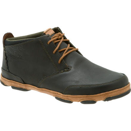 OluKai Kamuela Leather Chukka Shoes Men’s 9 Black Casual Comfort Olukai Kamuela Leather Chukka Boots Mens US 14 Black Shoes  main image 3