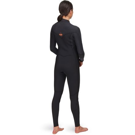 O Neill Women s Hyperfreak 3 2 Chest Zip Wetsuit 10 Black