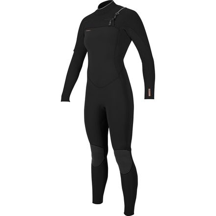 ✨O'NEILL ✨レディース3㍉2㍉ジャーフル✨ Women's Hyperfreak 3/2+MM Chest Zip Full - Black/black | O'Neill