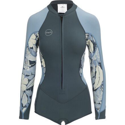 O'Neill Bahia 2/1 Front-Zip Long-Sleeve Surf Suit - Women's