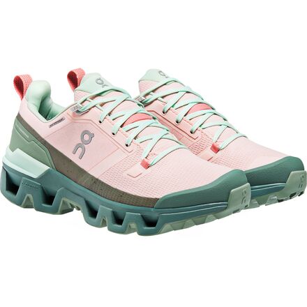 スニーカー On Women's Cloudwander Waterproof Hiking Shoes Women's On Cloudwander Waterproof Hiking Shoe