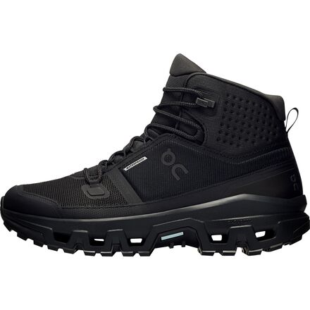 On Running Mid-Top Hiking Boots - Gray and Black Men main image 4