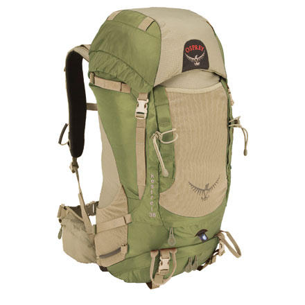 Osprey Packs Kestrel 38 Backpack - 2200-2300cu in - Hike & Camp Osprey Packs Kestrel 38 Backpack - 2200-2300cu in - Hike & Camp