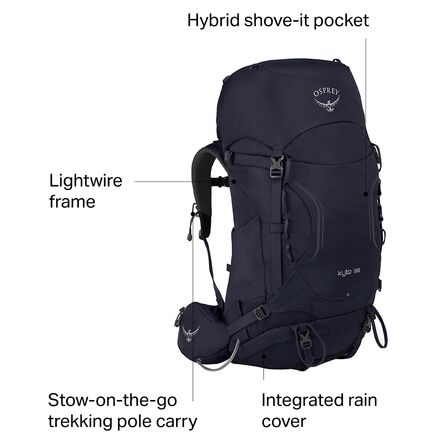 osprey kyte 36 carry on luggage Pack  Perfect organization and stylish transport Osprey Packs Kyte 36L Backpack